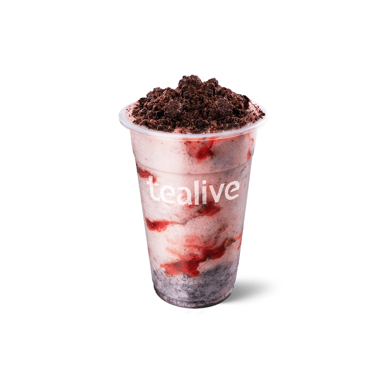 Strawberry Oreo Frappe