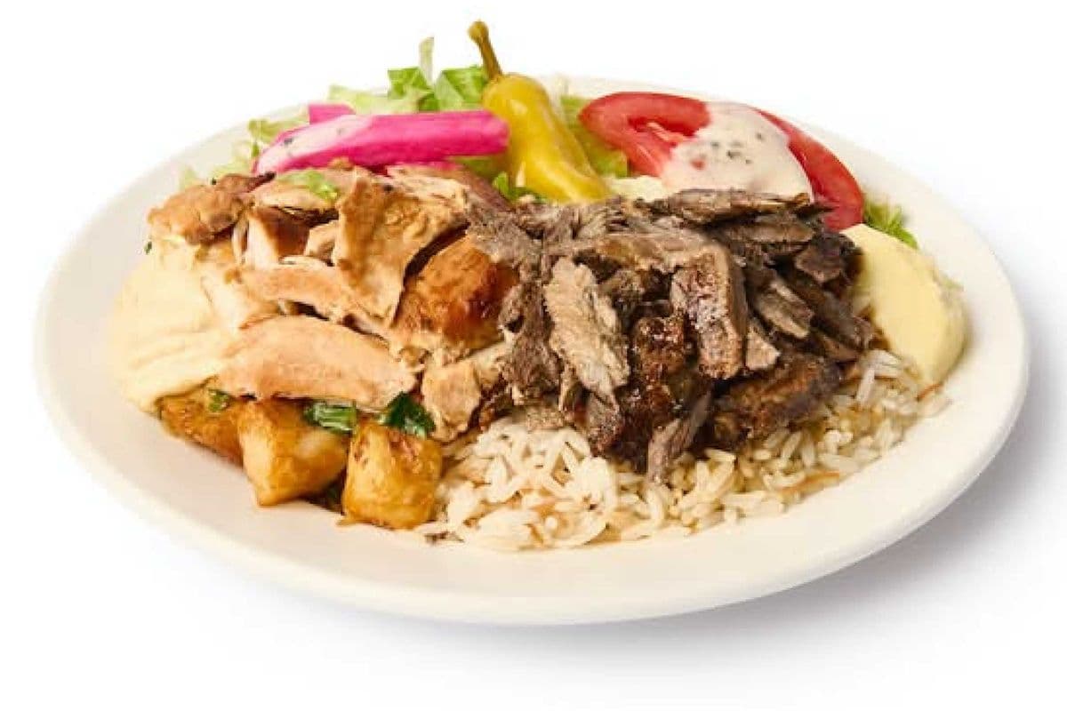 Plat - Mixte Taouk & Shawarma (Poulet & Boeuf)