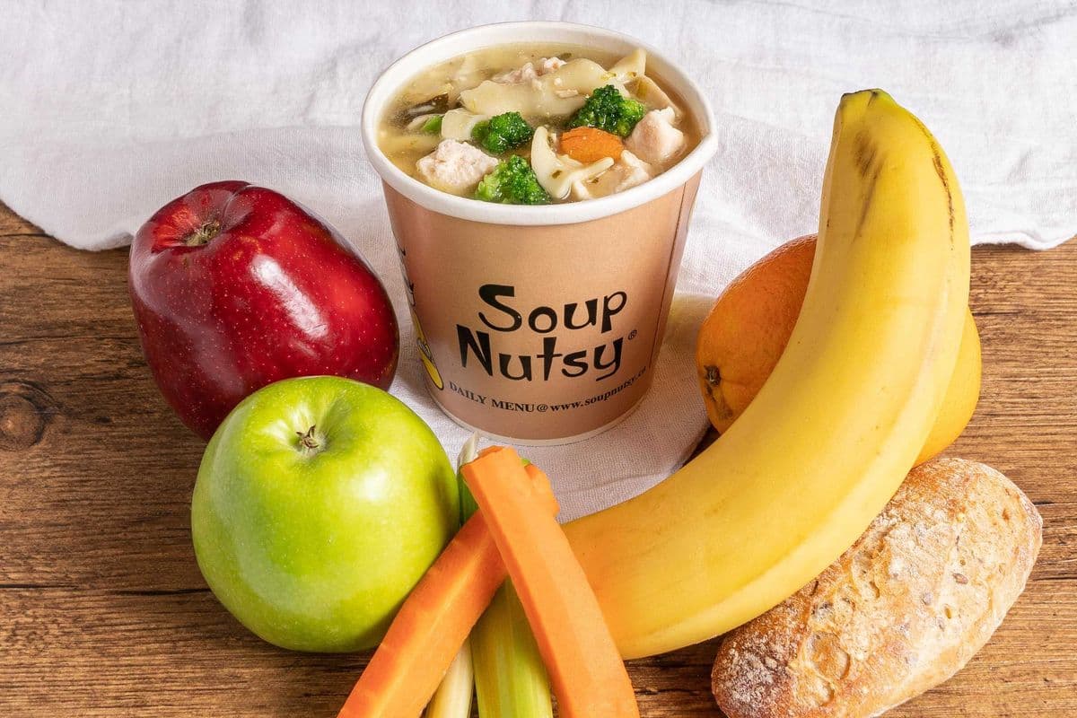 Old Fashioned Chunky Chicken Noodle Soup Meal