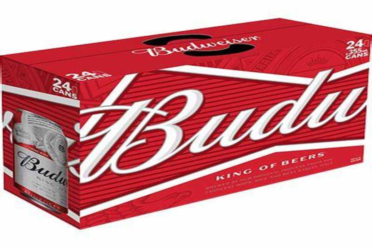 Budweiser 24 Cans (24 x 355 ml Cans)