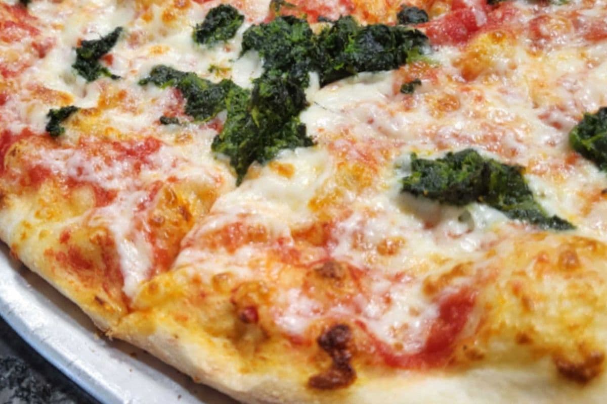 Epinard à l’ail Pizza 12"