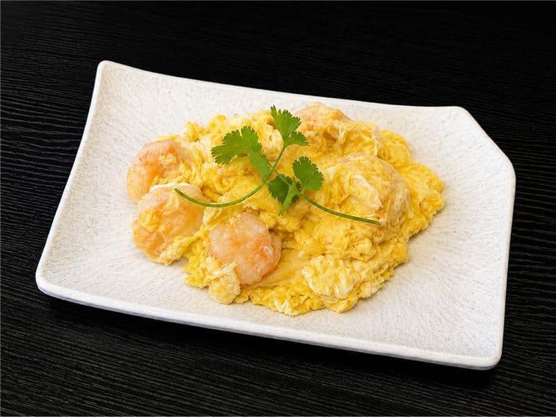 Deluxe M09 Scramble Egg with Prawns Combo M09 滑蛋炒蝦球 豪華套餐