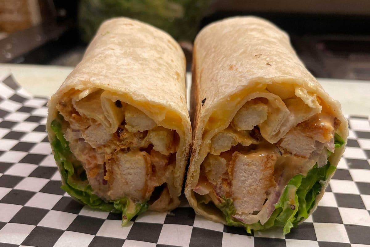 Spicy Chicken Wrap