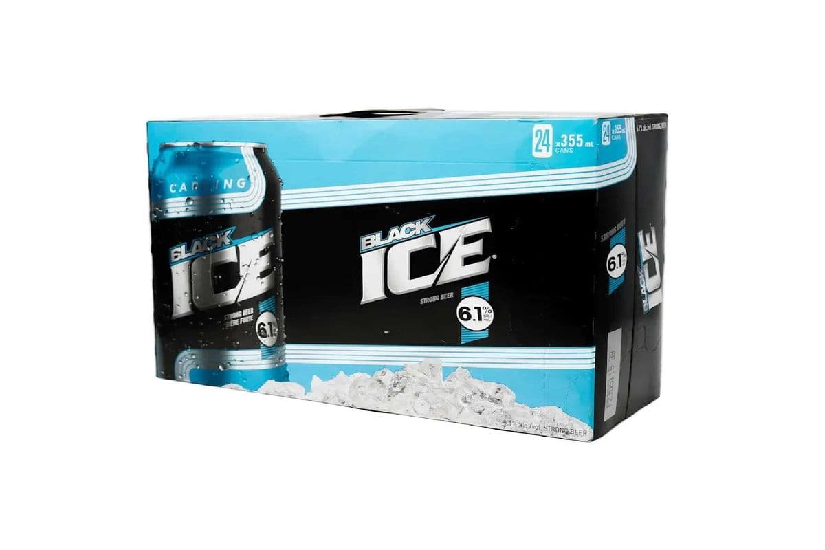 Black Ice Beer 24 Cans (24 x 355ml)