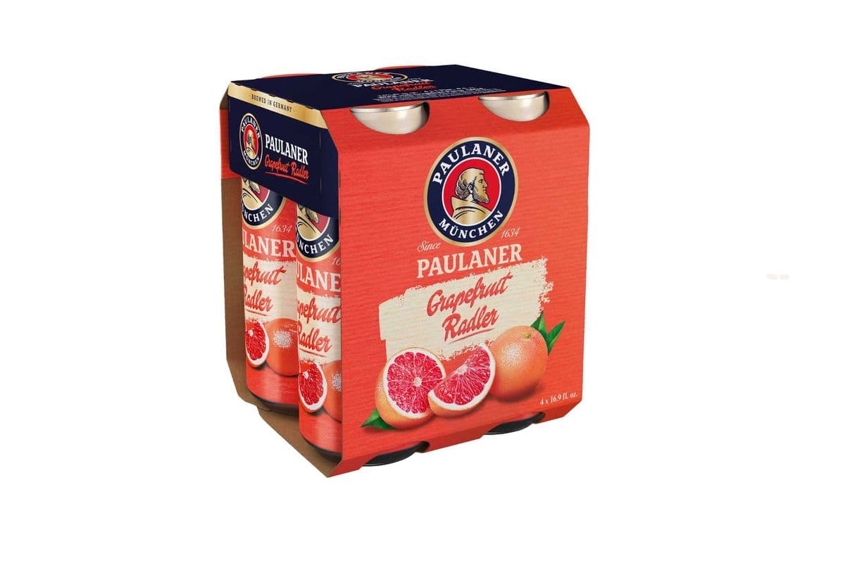 Paulaner Grapefruit Radler (4 Cans) (1 x 4x500ML)