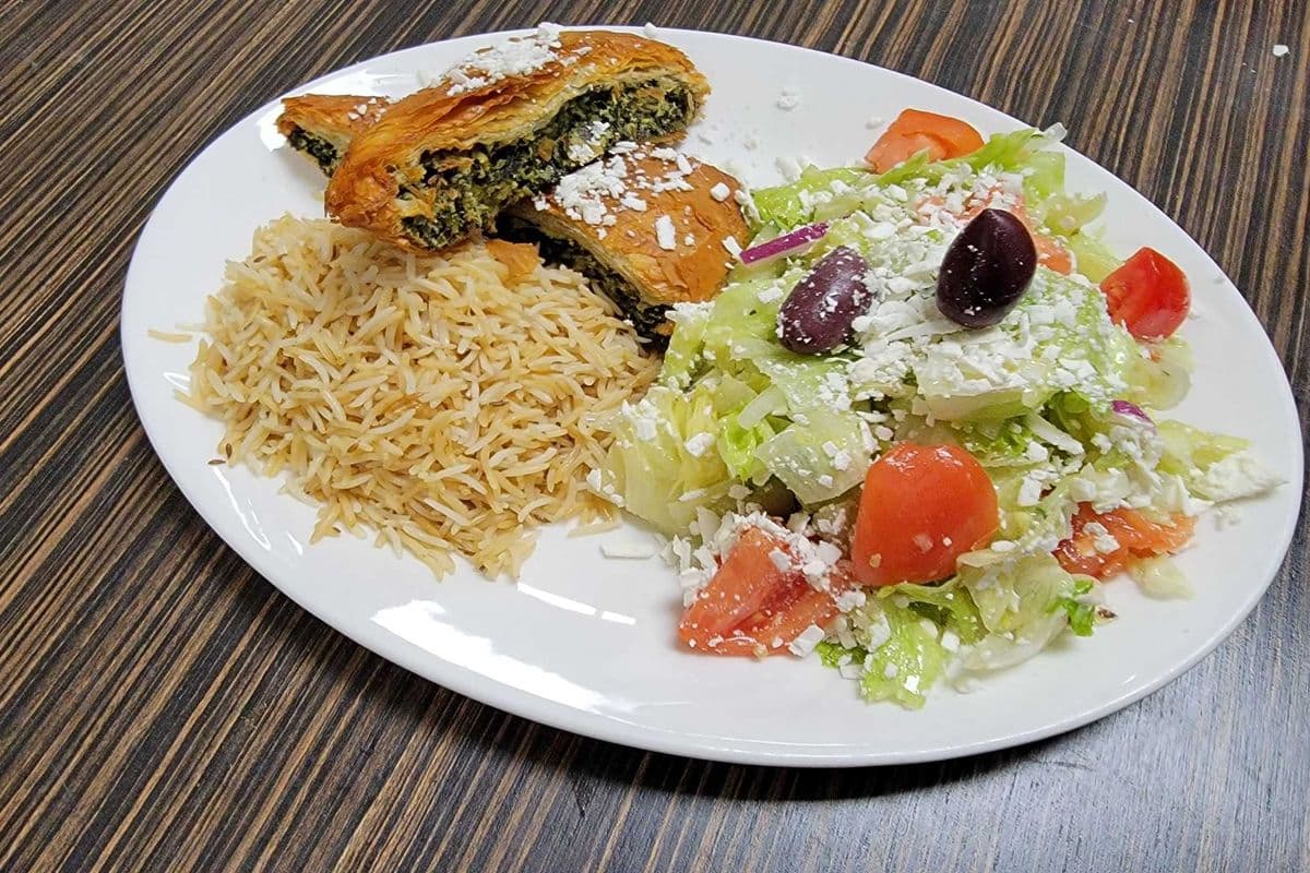Spanakopita Meal