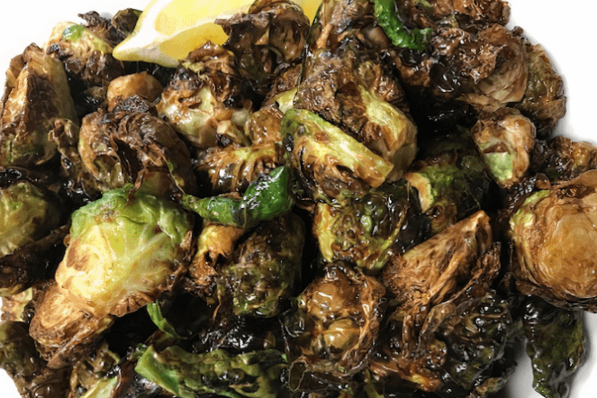 Adobo Brussels Sprouts