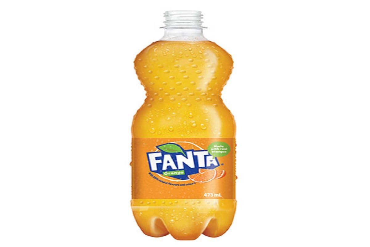 Fanta Orange Bottle