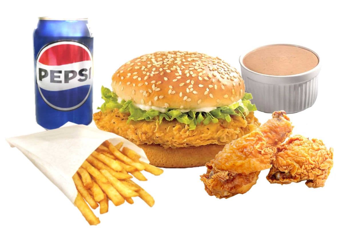 Crunchy Fillet Sandwich Box Meal