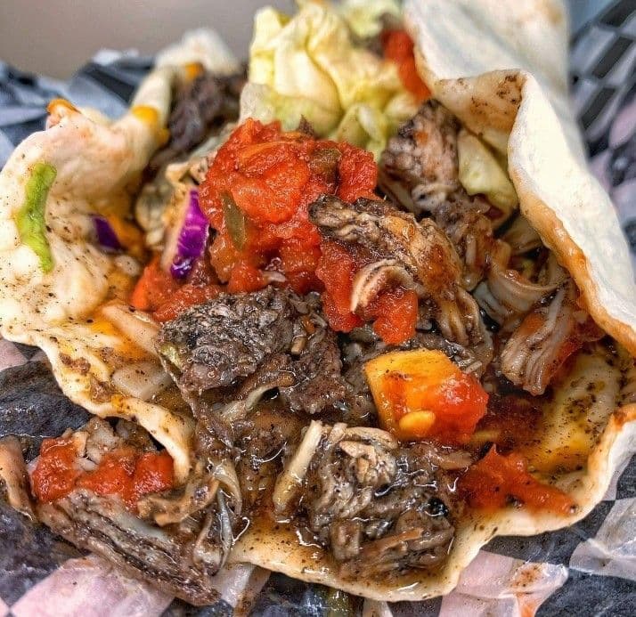 Jamaican Jerk Chicken Taco