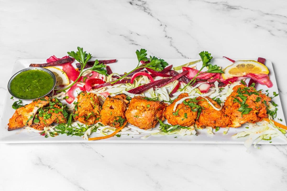 Jafrani Mahi Motiya (Fish Tikka) (Gluten-Friendly)