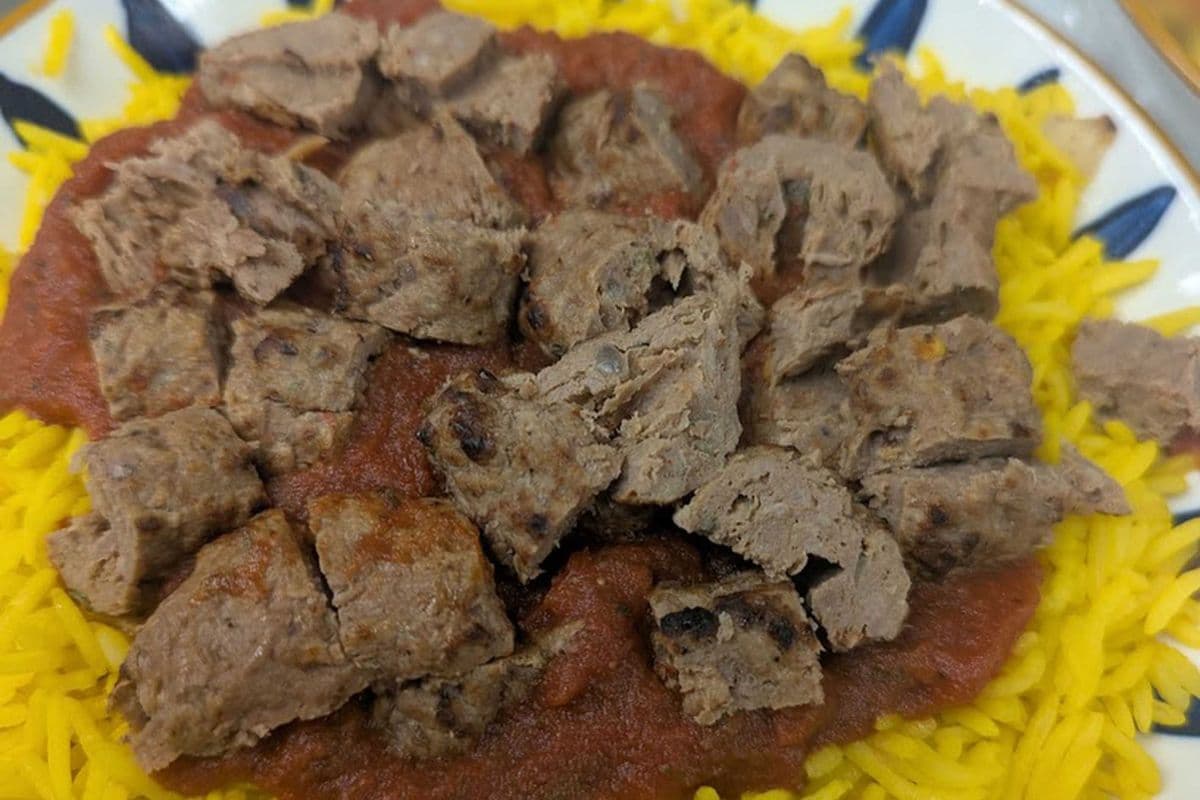 KEBAB de Bœuf au riz / Beef Kebab with Rice