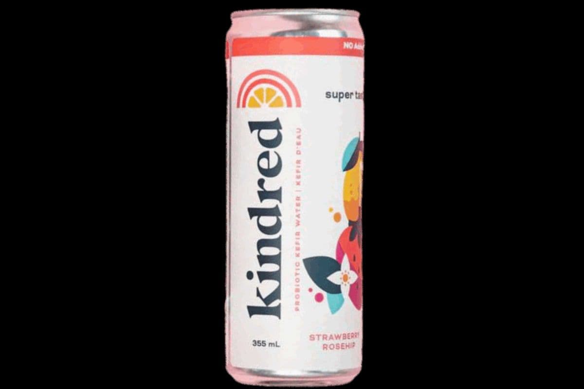 Kindred Cultures - Strawberry Rosehip Kefir Water 355ml (355)