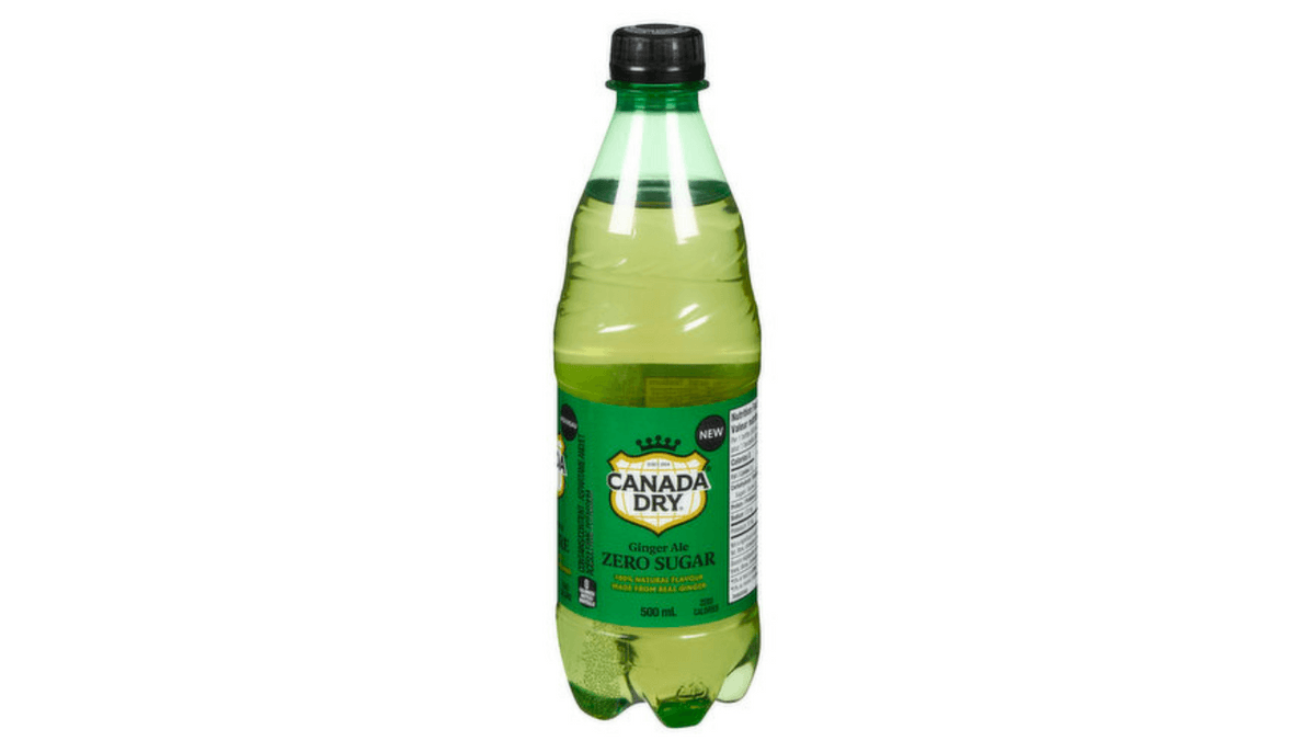 Canada Dry Zéro Sucre 500mL / Canada Dry Zero Sugar 500mL