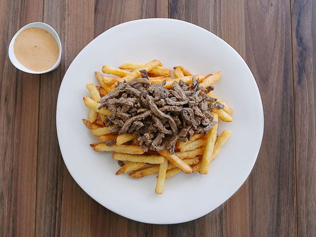 Large Lamb Meat & Fries