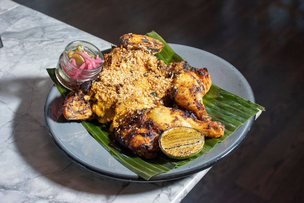 Roasted Satay Whole Chicken