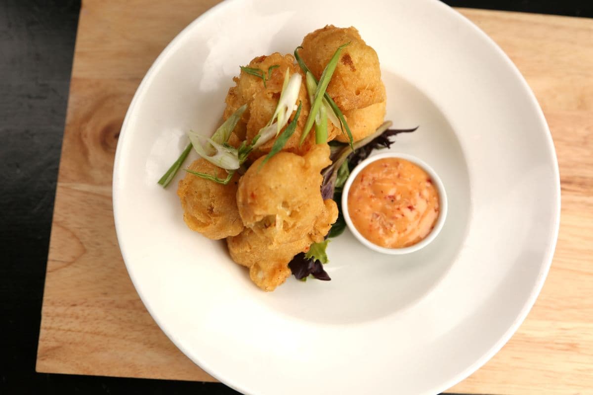 Deep-Fried Cauliflower