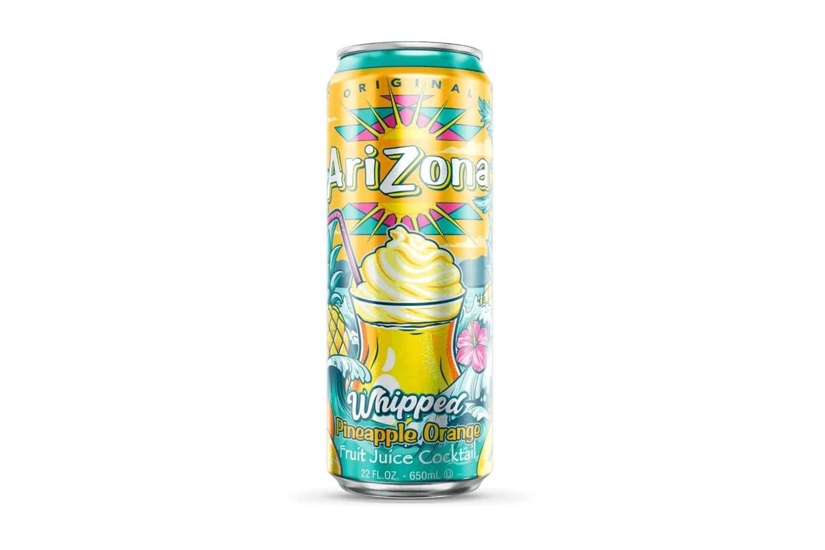 Arizona Whipped Pineapple Orange Fruit Juice Cocktail (680ml) (210 Cal)