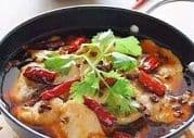 Spicy Boiled Fish w/ Rice 香辣水煮魚飯