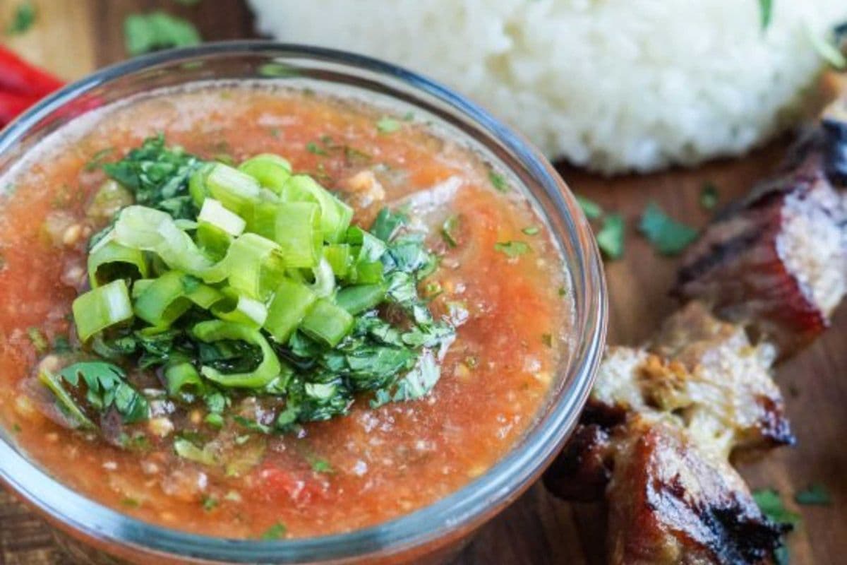 Sauce jaew mak len