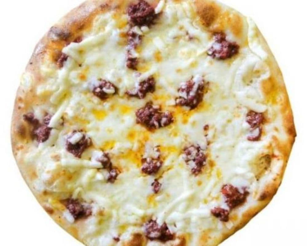 Sujuk Sausage (Halal) with Cheese Manakeesh