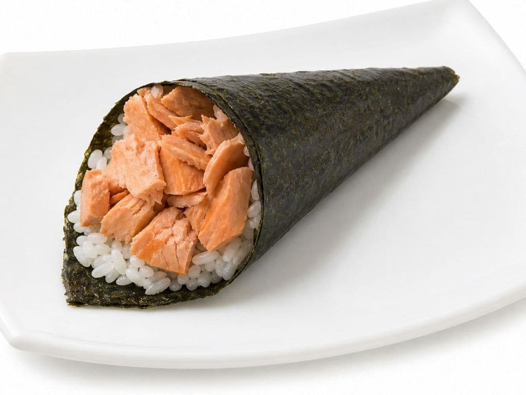 K23 Cook Salmon Hand Roll
