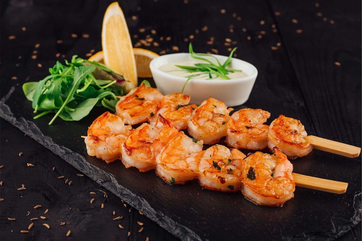 Souvlaki Prawn