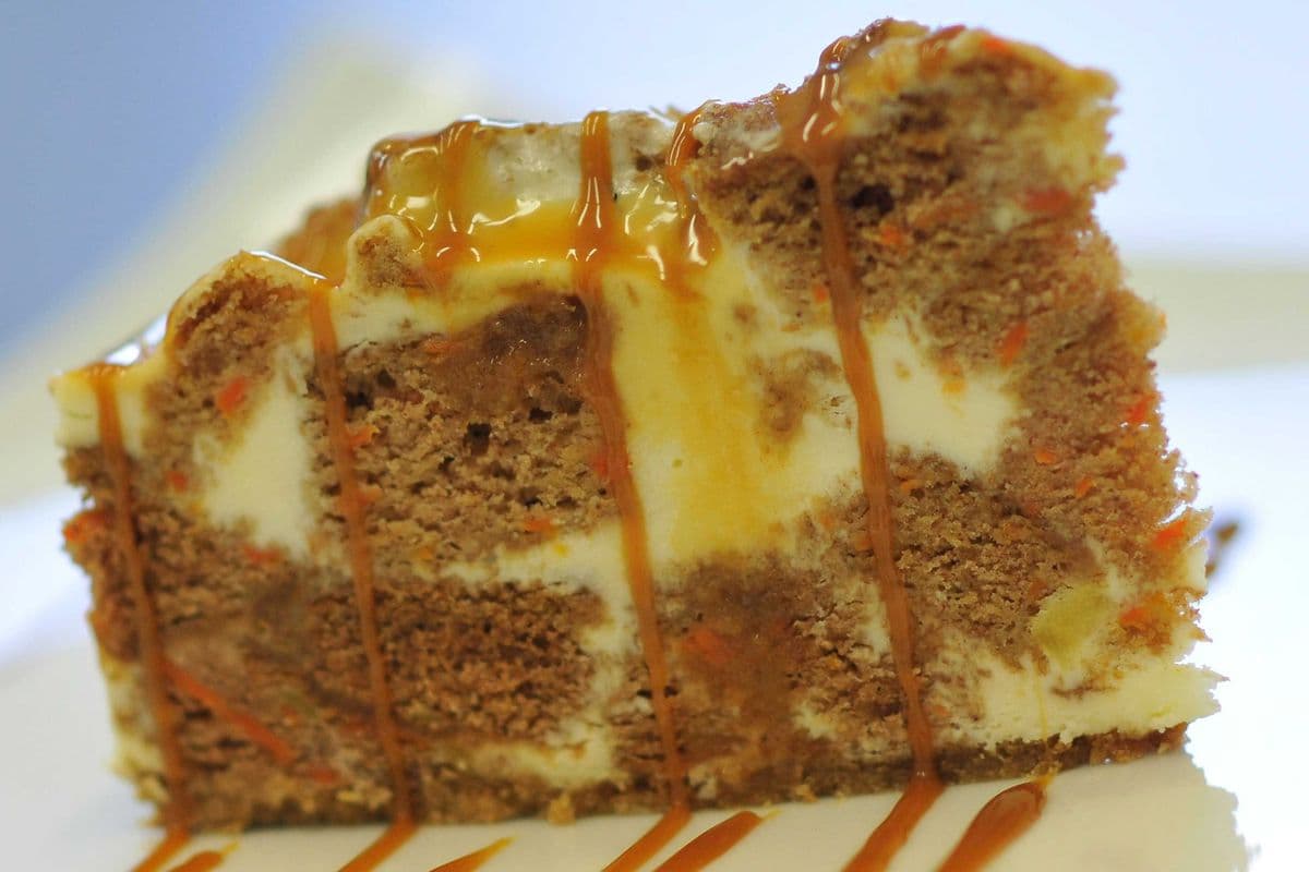 Gateau de Fromage aux Carottes et Caramel