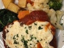 Platter of Chicken Parmigiana