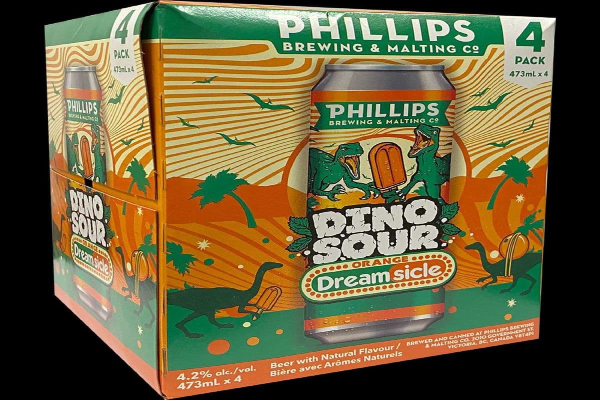 Phillips Dinosour Orange Dreamsilic 4 Cans (4 x 473ml)