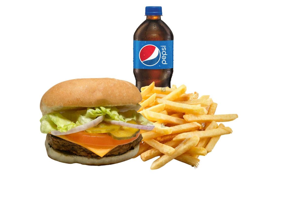 The Happy Herbivore Burger Combo