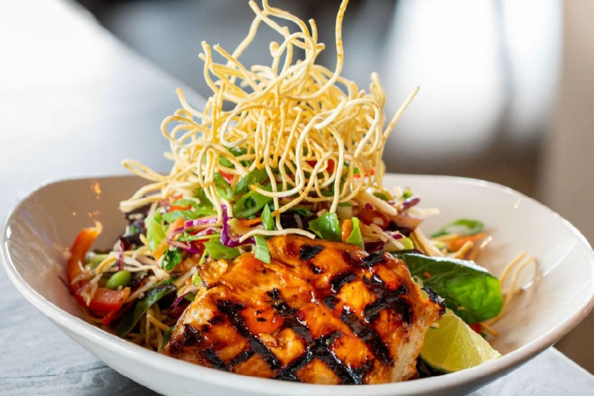 Grilled Asian Chicken Salad