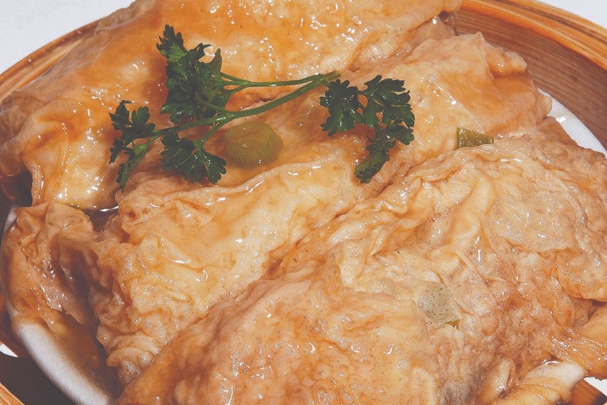 21. Steamed Bean Curd Roll