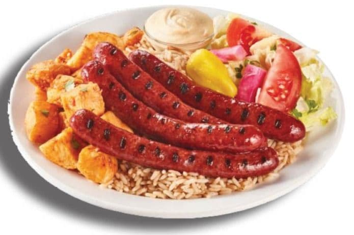 Assiette merguez / Merguez Plate