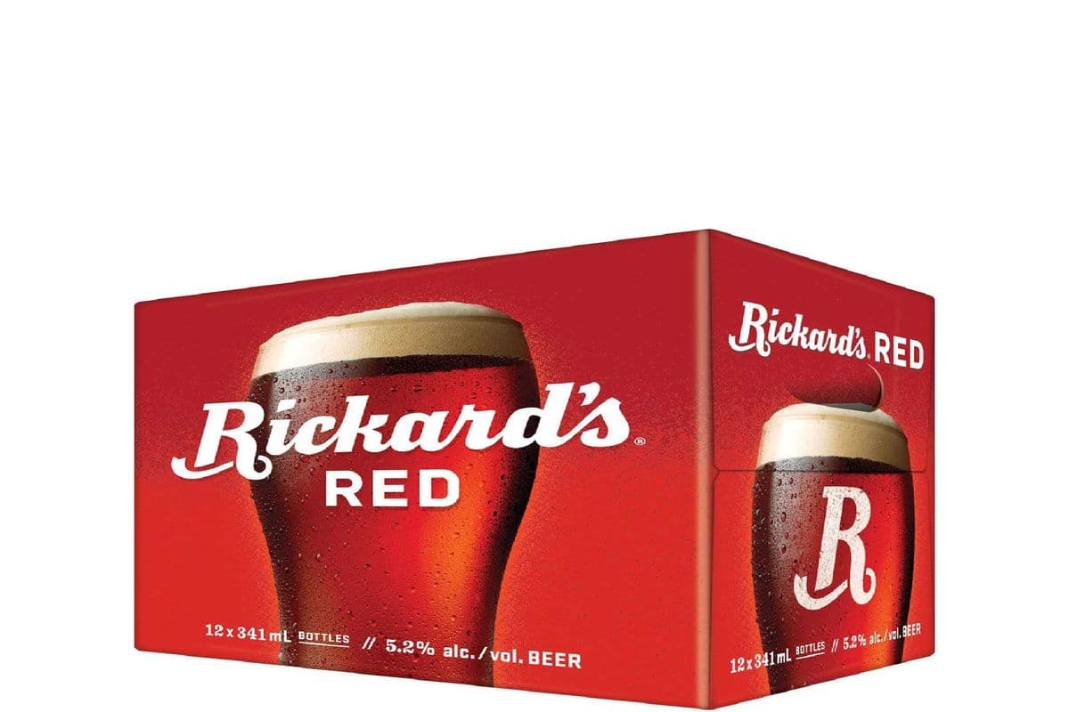 Rickard‘s Red Ale Beer 12 Bottles (12 x 341ml)