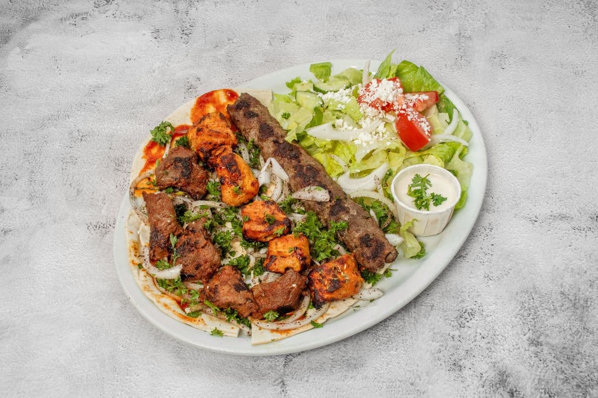 Mixed Kabob Dinner