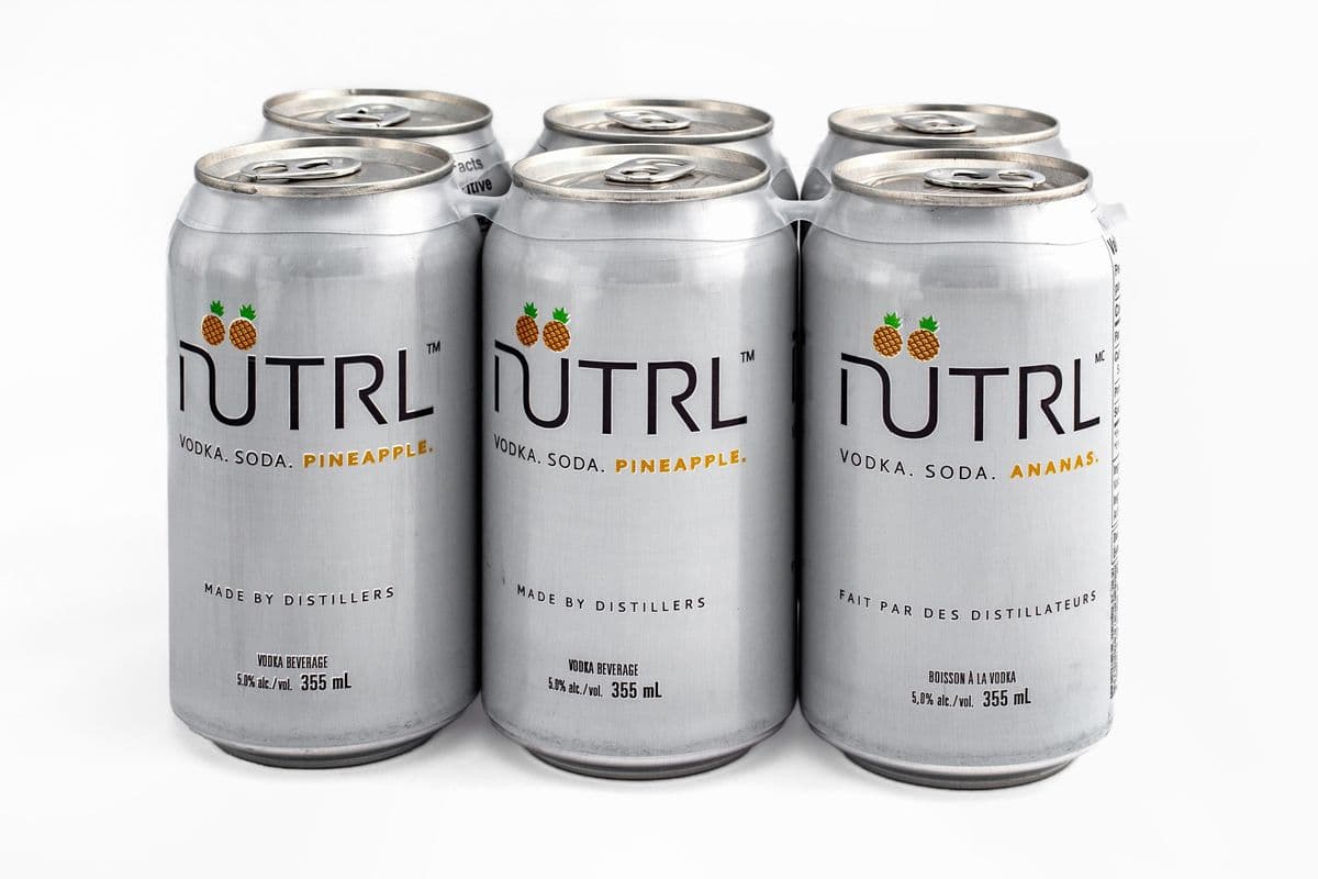Nutrl Vodka Pineapple (6 x 355 ml)
