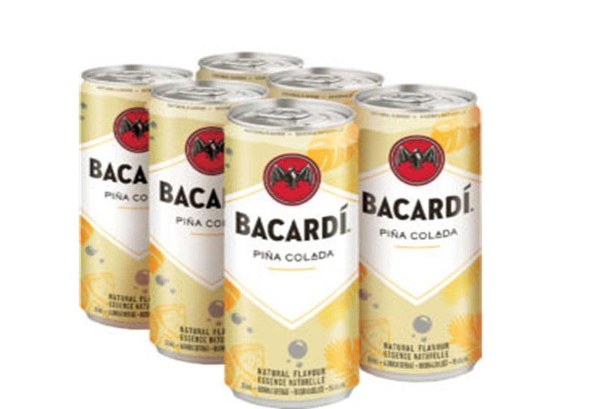 BACARDI PINO COLADA 6 CANS (6 x 355 ML)