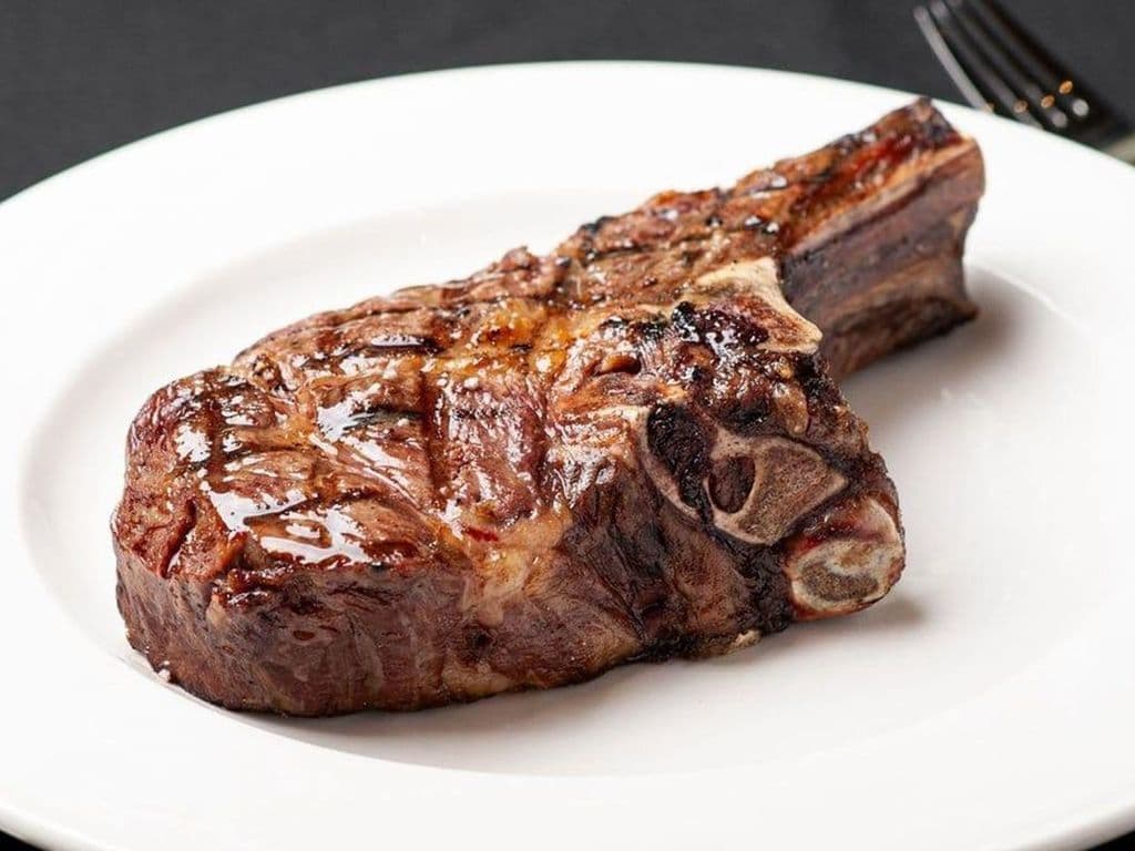 Steak d'Entrecôte Vieilli à Sec / Dry-Aged Bone-in Rib Eye