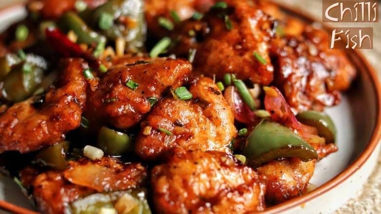 Chilli Fish / Raita