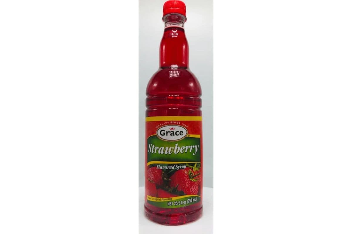 Grace Strawberry Syrup (750 ml)