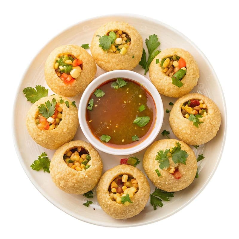 Pani Puri (6 Pieces) / Pani Puri (6 Pieces)