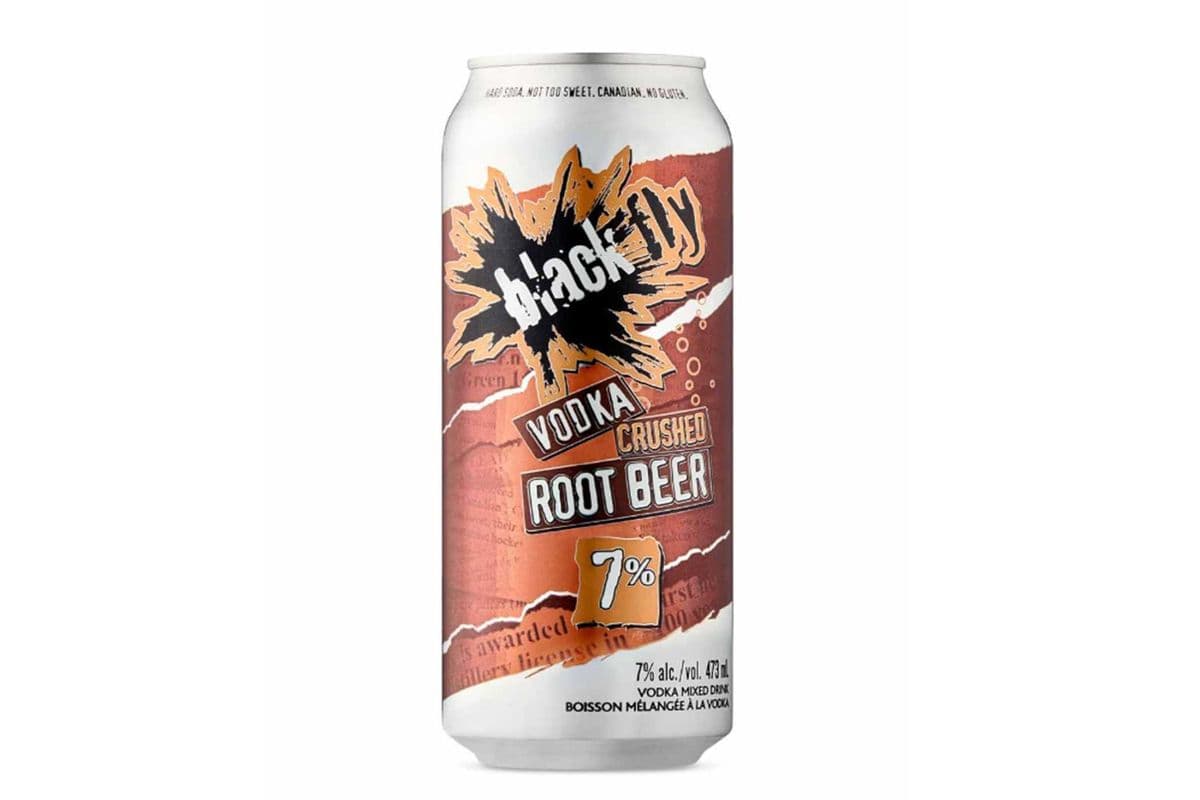 BLACK FLY CRUSHED ROOT BEER (1 x 473 ML)