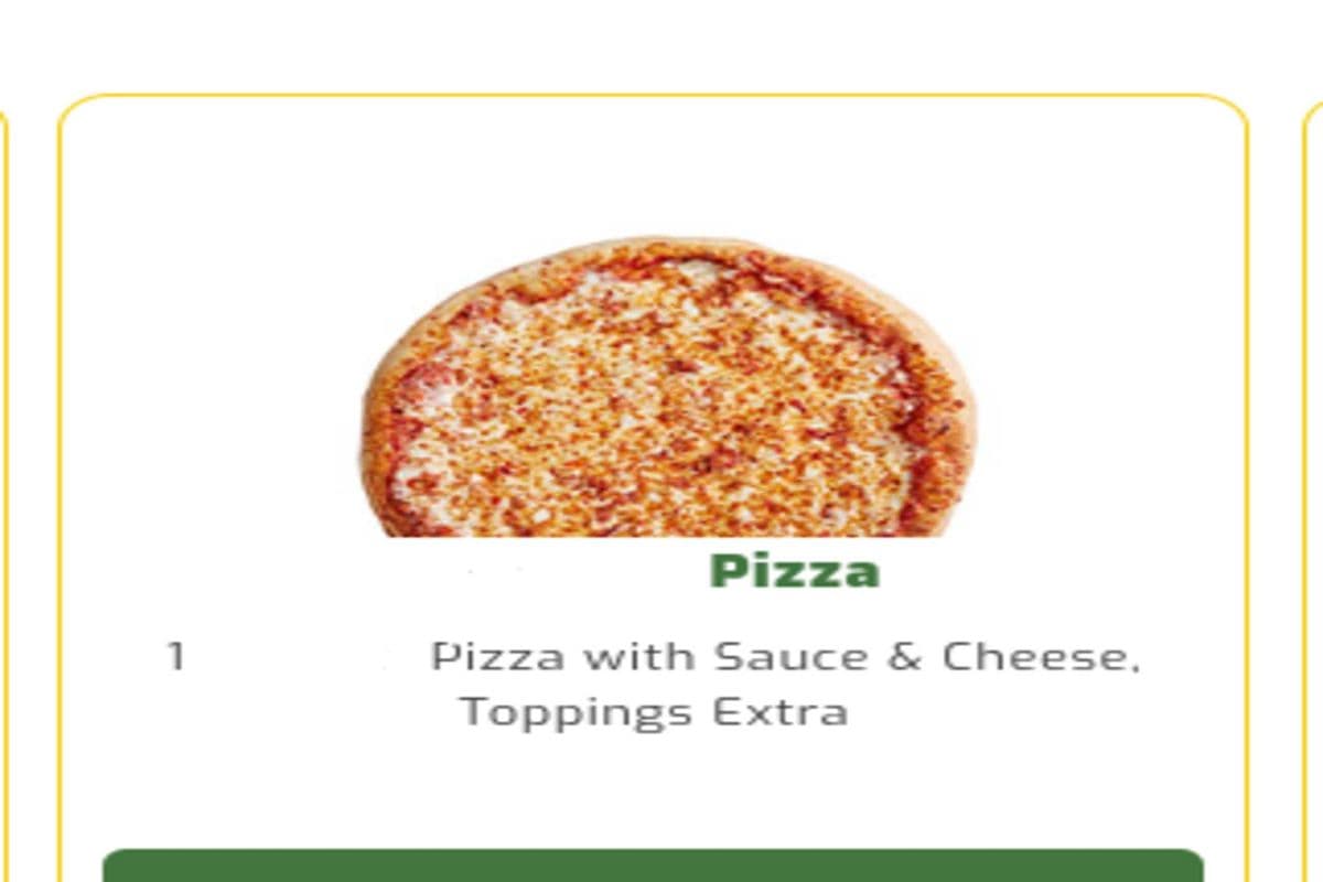 Large Build Your Own Pizza (chicken count 2 toppings)