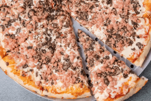 Bacon Mushroom Pizza