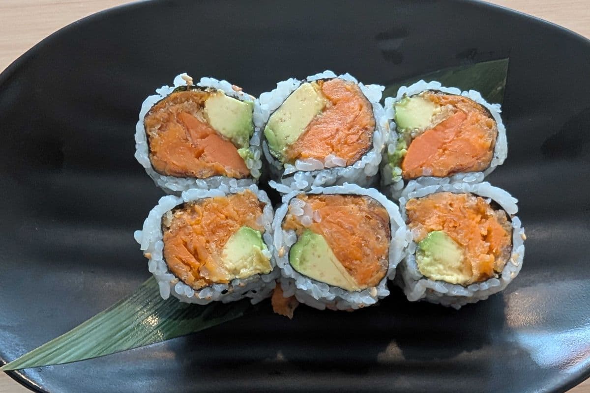 88. Yam Tempura Avocado Maki Roll