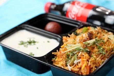 Vegetable Biryani Combo