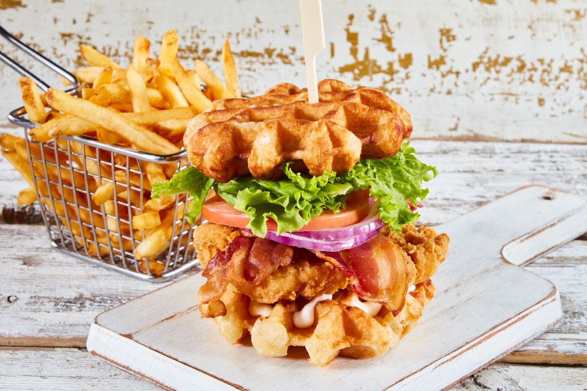 Poulet & gaufres / Chicken & Waffle