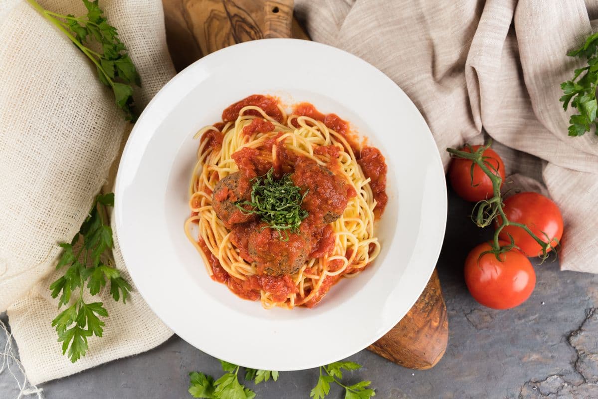 Impossible Spaghetti and Meatballs