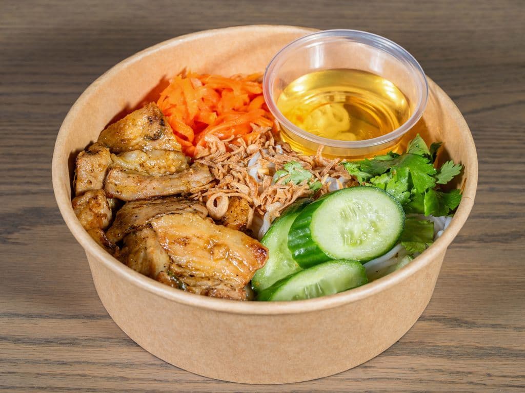 Grilled Pork Bún (Vermicelli) Bowl